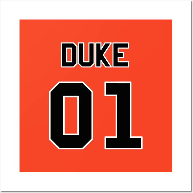 The General Lee Jersey – Dukes of Hazzard, 01 Wall Art by fandemonium